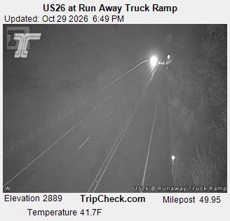 US26 at Run Away Truck Ramp